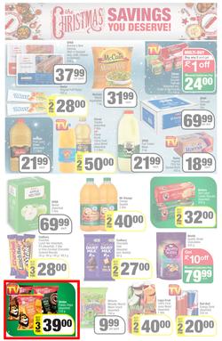 KWIKSPAR EASTERN CAPE : We've Got The Christmas You Deserve (23 November - 5 December 2021) Valid in Abbotsford, Beacon Isle, Beetlestone, Burt Drive, Butterworth, Cambridge West, Miramar, Rink Street, page 2