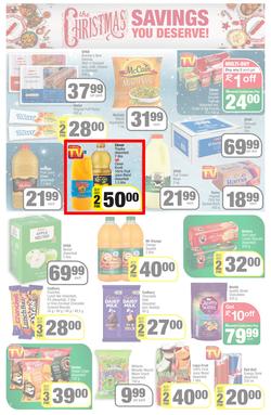 KWIKSPAR EASTERN CAPE : We've Got The Christmas You Deserve (23 November - 5 December 2021) Valid in Abbotsford, Beacon Isle, Beetlestone, Burt Drive, Butterworth, Cambridge West, Miramar, Rink Street, page 2