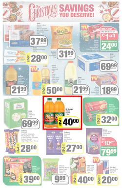 KWIKSPAR EASTERN CAPE : We've Got The Christmas You Deserve (23 November - 5 December 2021) Valid in Abbotsford, Beacon Isle, Beetlestone, Burt Drive, Butterworth, Cambridge West, Miramar, Rink Street, page 2