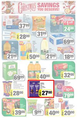 KWIKSPAR EASTERN CAPE : We've Got The Christmas You Deserve (23 November - 5 December 2021) Valid in Abbotsford, Beacon Isle, Beetlestone, Burt Drive, Butterworth, Cambridge West, Miramar, Rink Street, page 2