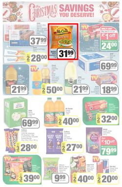 KWIKSPAR EASTERN CAPE : We've Got The Christmas You Deserve (23 November - 5 December 2021) Valid in Abbotsford, Beacon Isle, Beetlestone, Burt Drive, Butterworth, Cambridge West, Miramar, Rink Street, page 2