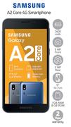 Samsung A2 Core 4G Smartphone-On UChoose Flexi 125 (36 Months)