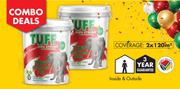 Tuff Peach, Beige & Grey PVA Paint Combo-2 x 20Ltr