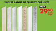 Quality Cornice-Per Length