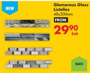 Glamorous Glass Listelies 48 x 300mm-Each