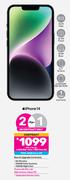 2 x Apple iPhone 14-On 1.4GB Red Core + Red Flexi 85