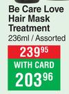 Be Care Love Hair Mask Treatment Assorted-236ml