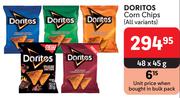 Corn Chips (All Variants)-48 x 45g