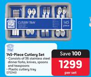145-Piece Cutlery Set 272240-Per Set