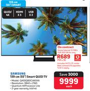 Samsung 55" (139cm) Smart QLED TV QA55Q60CAKXXA-Each