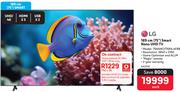 LG 75" (189cm) Smart Nano UHD TV 75NANO776RA.AFBB-Home Internet 50 MB/s Fup 1TB