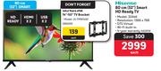 Hisense 32" (80cm) Smart HD Ready TV 32A4K