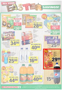 SUPERSPAR EASTERN CAPE : Your One Stop Easter Shop (23 March - 5 April 2021) Valid in Cofimvaba, Daku, Georgious, Highway, Kwantu, Mdantsane, Ndu, New Brighton, Stanford Square, Tamz, Zonke, page 2