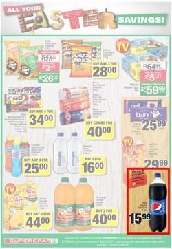 SUPERSPAR EASTERN CAPE : Your One Stop Easter Shop (23 March - 5 April 2021) Valid in Cofimvaba, Daku, Georgious, Highway, Kwantu, Mdantsane, Ndu, New Brighton, Stanford Square, Tamz, Zonke, page 2