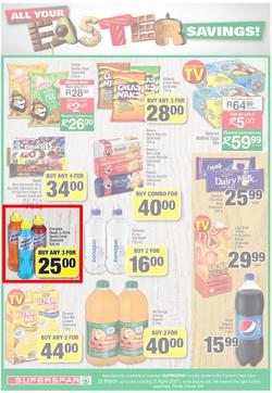 SUPERSPAR EASTERN CAPE : Your One Stop Easter Shop (23 March - 5 April 2021) Valid in Cofimvaba, Daku, Georgious, Highway, Kwantu, Mdantsane, Ndu, New Brighton, Stanford Square, Tamz, Zonke, page 2