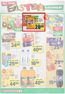 SUPERSPAR EASTERN CAPE : Your One Stop Easter Shop (23 March - 5 April 2021) Valid in Cofimvaba, Daku, Georgious, Highway, Kwantu, Mdantsane, Ndu, New Brighton, Stanford Square, Tamz, Zonke, page 2
