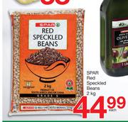 Spar Red Speckled Beans-2Kg Each