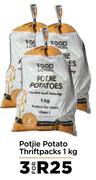 Potjie Potato Thriftpacks-For 3 x 1Kg