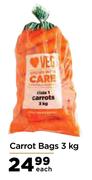 Carrot Bags-3Kg Each