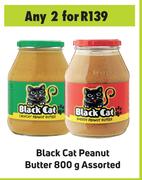 Black Cat Peanut Butter Assorted-For 2 x 800g