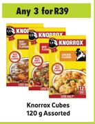 Knorrox Cubes Assorted-For 3 x 120g