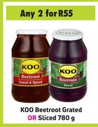 Koo Beetroot Grated Or Sliced-For 2 x 780g