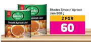 Rhodes Smooth Apricot Jam-For 2 x 900g