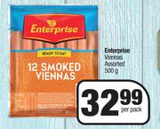 Enterprise Viennas Assorted-500g Per Pack