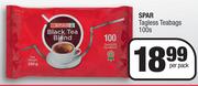 Spar Tagless Teabags-100's Per Pack