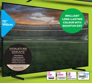 Samsung 75" QLED 4K TV QA75Q60CAKXXA
