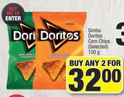Simba Doritos Corn Chips (Selected)-For Any 2 x 150g
