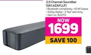 LG 2.0 Channel Soundbar SK1.AZAFLLF
