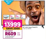 LG 65" (165cm) UHD Smart ThinQ TV