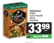 Robertsons Rajah Curry Powder Assorted-200g