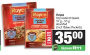 Royco Dry Cook In Sauce Assorted-For 2 x 37g-55g
