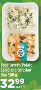 Food Lover's Potato Salad And Coleslaw Duo-500g
