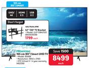 Hisense 165cm (65") Smart UHD TV 65A6K