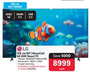LG 139cm (55") Nano Cell 4K UHD Smart TV 55NANO776RA.AFBB