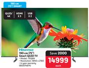 Hisense 190cm (75") Smart QLED TV 75Q6N