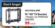  Ultra Link 14"-50" TV Bracket UL-TMN1450