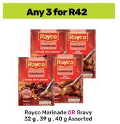 Royco Marinade Or Gravy Assorted-For 3 x 32g, 39g, 40g