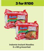 Indomie Instant Noodles Assorted-For 3 x 5 x 80g