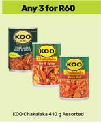 Koo Chakalaka Assorted-For 3 x 410g