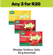 Rhodes Trotters Jelly Assorted-For 3 x 40g