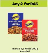 Imanan Soya Mince Assorted-For 2 x 200g