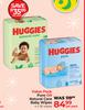 Huggies Value Pack Pure Or Natural Care Baby Wipes 4 x 56 Wipes-Per Pack