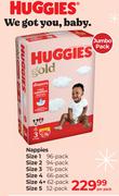 Huggies Gold Jumbo Pack Nappies-Per Pack