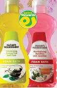Nature's Nourishment Foam Bath Assorted-2Ltr Each