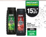 Blade Body Wash Assorted-400ml Each