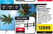 Skyworth 189cm (75") Smart UHD google TV 75SUE9350F